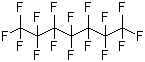 structure of CAS# 335-57-9, Perfluoroheptane;Hexadecafluoroheptane