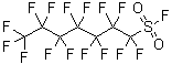 Pentadecafluoro-1-heptanesulfonyl fluoride molecular structure (CAS 335-71-7)