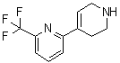 4-[6-(Trifluoromethyl)pyrid-2-yl]-1,2,3,6-tetrahydropyridine molecular structure (CAS 335267-11-3)