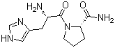Histidylprolineamide molecular structure (CAS 33605-69-5)