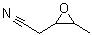 3-Methyloxiraneacetonitrile molecular structure (CAS 336105-57-8)