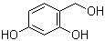 2,4-Dihydroxybenzyl alcohol molecular structure (CAS 33617-59-3)