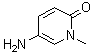 5-Amino-1-methyl-1H-pyridin-2-one molecular structure (CAS 33630-96-5)