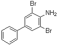 3,5-Dibromo[1,1'-biphenyl]-4-amine molecular structure (CAS 3366-59-4)