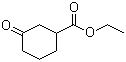 structure of CAS# 33668-25-6, Ethyl 3-oxocyclohexane-1-carboxylate;3-Cyclohexanonecarboxylic acid ethyl ester; 3-Oxocyclohexanecarboxylic acid ethyl ester