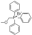 结构式 CAS# 33670-32-5, (甲氧基甲基)三苯基溴化鏻