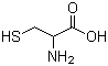 DL-半胱氨酸分子结构 (CAS 3374-22-9)