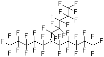 全氟三戊胺分子结构 (CAS 338-84-1)