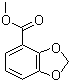 Methyl 1,3-benzodioxole-4-carboxylate molecular structure (CAS 33842-16-9)