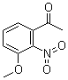 3'-Methoxy-2'-nitroacetophenone molecular structure (CAS 33852-43-6)