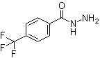 structure of CAS# 339-59-3, 4-(Trifluoromethyl)benzohydrazide;p-Trifluoromethylbenzoyl hydrazide