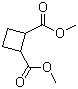 Dimethyl cyclobutane-1,2-dicarboxylate molecular structure (CAS 3396-20-1)