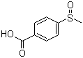 structure of CAS# 33963-58-5, 4-Methanesulfinylbenzoic acid