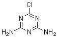 结构式 CAS# 3397-62-4, 2-氯-4,6-二氨基-1,3,5-三嗪