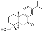 7-Oxodehydroabietinol molecular structure (CAS 33980-71-1)