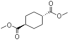 反式-1,4-环己二甲酸二甲酯分子结构 (CAS 3399-22-2)