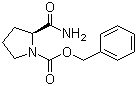 结构式 CAS# 34079-31-7, (S)-1-N-苄氧羰基脯氨酰胺
