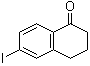 结构式 CAS# 340825-13-0, 6-碘-3,4-二氢-2H-萘-1-酮