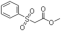 结构式 CAS# 34097-60-4, 苯磺酰乙酸甲酯