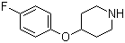 4-(4-Fluorophenoxy)piperidine molecular structure (CAS 3413-28-3)