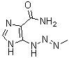 5-[2-(Methylimino)hydrazinyl]-1H-imidazole-4-carboxamide molecular structure (CAS 3413-72-7)