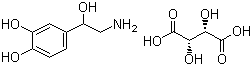 酒石酸去甲肾上腺素分子结构 (CAS 3414-63-9)