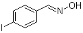structure of CAS# 34158-75-3, 4-Iodobenzaldehyde oxime