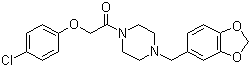 Fipexide molecular structure (CAS 34161-24-5)