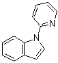 structure of CAS# 3419-91-8, N-(2-Pyridyl)indole;1-(2-Pyridinyl)-1H-indole; 1-(2-Pyridyl)indole; 1-(Pyridin-2-yl)indole