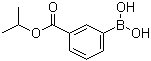 3-异丙氧基羰基苯硼酸分子结构 (CAS 342002-80-6)