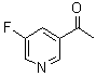 结构式 CAS# 342602-55-5, 1-(5-氟-3-吡啶基)乙酮