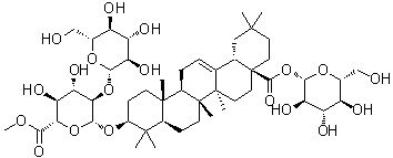 Chikusetsusaponin V methyl ester molecular structure (CAS 34291-22-0)