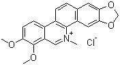 结构式 CAS# 34316-15-9, 白屈菜红碱