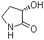 (S)-3-Hydroxypyrrolidin-2-one molecular structure (CAS 34368-52-0)