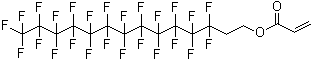 2-(Perfluorododecyl)ethyl acrylate molecular structure (CAS 34395-24-9)