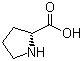 结构式 CAS# 344-25-2, D-脯氨酸; D-吡咯烷-2-羧酸