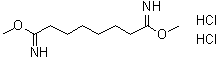 Dimethyl suberimidate dihydrochloride molecular structure (CAS 34490-86-3)