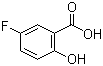 5-氟水杨酸分子结构 (CAS 345-16-4)