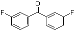 structure of CAS# 345-70-0, 3,3'-Difluorobenzophenone;Bis(3-fluorophenyl)methanone