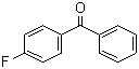 4-氟二苯甲酮分子结构 (CAS 345-83-5)