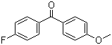 结构式 CAS# 345-89-1, 4-氟-4'-甲氧基二苯甲酮
