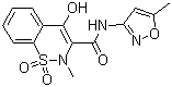 Isoxicam molecular structure (CAS 34552-84-6)