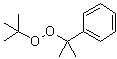叔丁基枯基过氧化物分子结构 (CAS 3457-61-2)