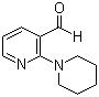 2-Piperidinopyridine-3-carboxaldehyde molecular structure (CAS 34595-22-7)