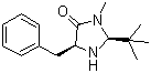 (2S,5S)-(-)-2-叔丁基-3-甲基-5-苄基-4-咪唑啉酮分子结构 (CAS 346440-54-8)