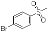 4-溴苯甲砜分子结构 (CAS 3466-32-8)
