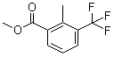 结构式 CAS# 346603-63-2, 2-甲基-3-(三氟甲基)苯甲酸甲酯