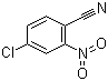 结构式 CAS# 34662-32-3, 4-氯-2-硝基苯甲腈