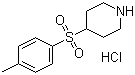 4-[(4-Methylphenyl)sulfonyl]piperidine hydrochloride molecular structure (CAS 3470-46-0)