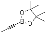 1-丙炔-1-硼酸频哪醇酯分子结构 (CAS 347389-75-7)